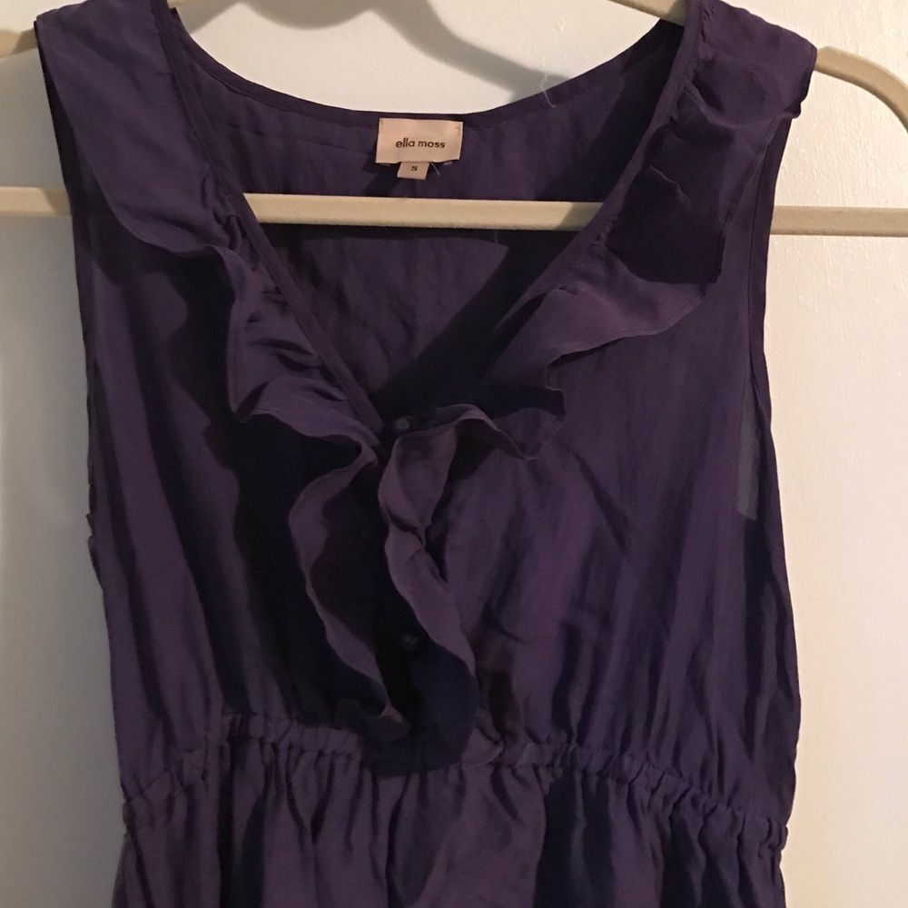 Vintage Ella Moss Silk Dress View 2